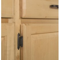 Black kitchen on sale cabinet hinges